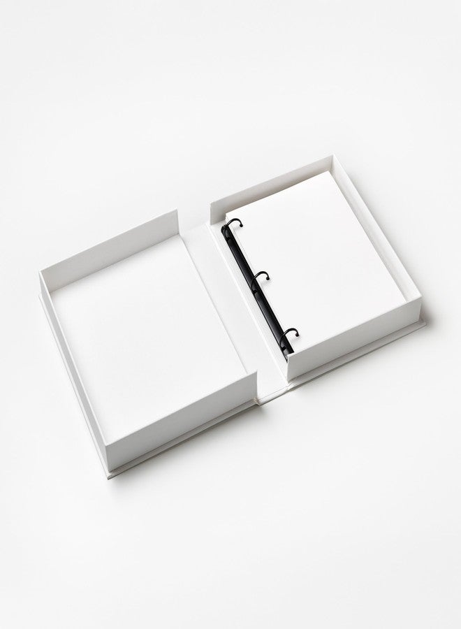 Printworks Wedding Album - A Story of Love - White & Silver Coffee Table Book with 30 Pages - Large Album for 4x6 Photos with Writing Space - Elegant Gift for Couples - Image 2