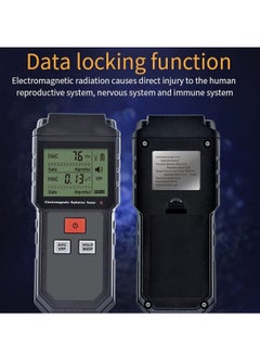 SYOSI Portable Geiger Counter Nuclear Radiation Detector, Digital Dosimeter Monitor with High Sensitivity and Alarm, Nuclear Radiation Detection Device  - Image 4