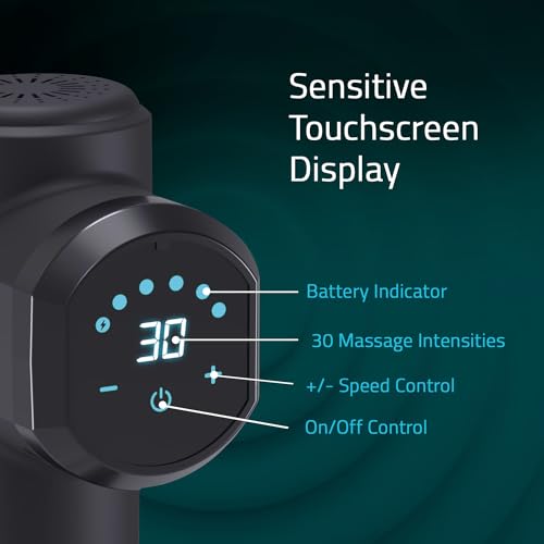 Welcare MAXPRO MPMG02 Handheld Precision Deep Tissue Massage Gun for Full body pain relief of neck, shoulder, back, foot for Men and Women, Rechargeable, Body relaxation - Image 5