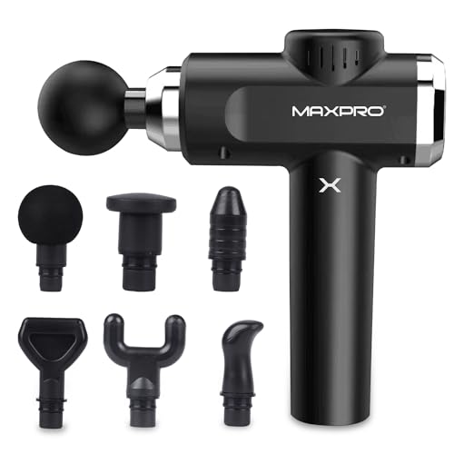 Welcare MAXPRO MPMG02 Handheld Precision Deep Tissue Massage Gun for Full body pain relief of neck, shoulder, back, foot for Men and Women, Rechargeable, Body relaxation - Image 1