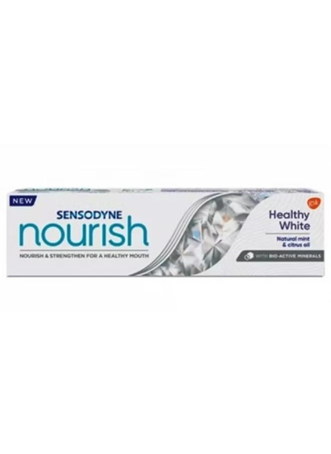 Sensodyne Sensodyne Nourish Healthy White Toothpaste with Natural Mint and Citrus Oil 75 ml  - Image 3