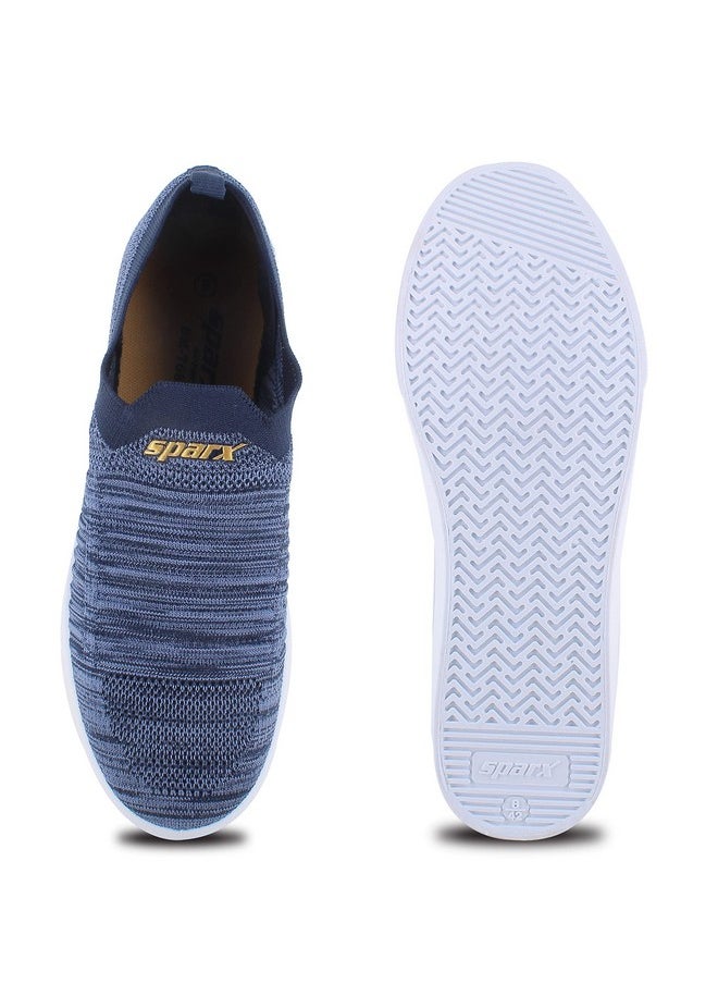 sparx - Sparx Mens SM 768 | Stylish, Comfortable | Blue Sneaker - 7 UK (SM 768) - Image 1
