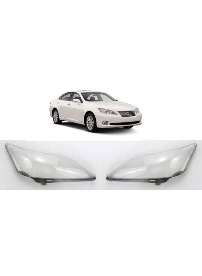 قزاز شمعات لكزس ES350 موديلات 2009-2012 عدسة مصباح أمامي بديل بجودة عالية ومطابقة للمواصفات - Image 1
