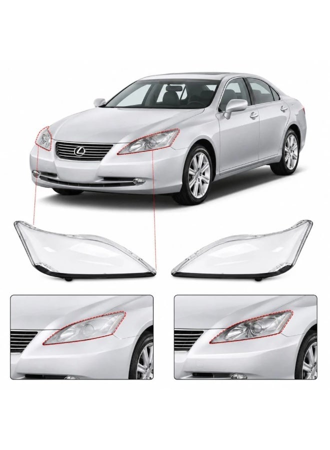 قزاز شمعات لكزس ES350 موديلات 2009-2012 عدسة مصباح أمامي بديل بجودة عالية ومطابقة للمواصفات - Image 2