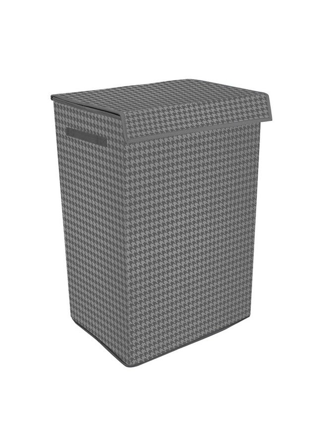 shibui Shibui Stylish Foldable Laundry Bags Basket Hamper with Durable Handle for Everyday Chic Organization. (Pack of 1, HST Grey)  - Image 1