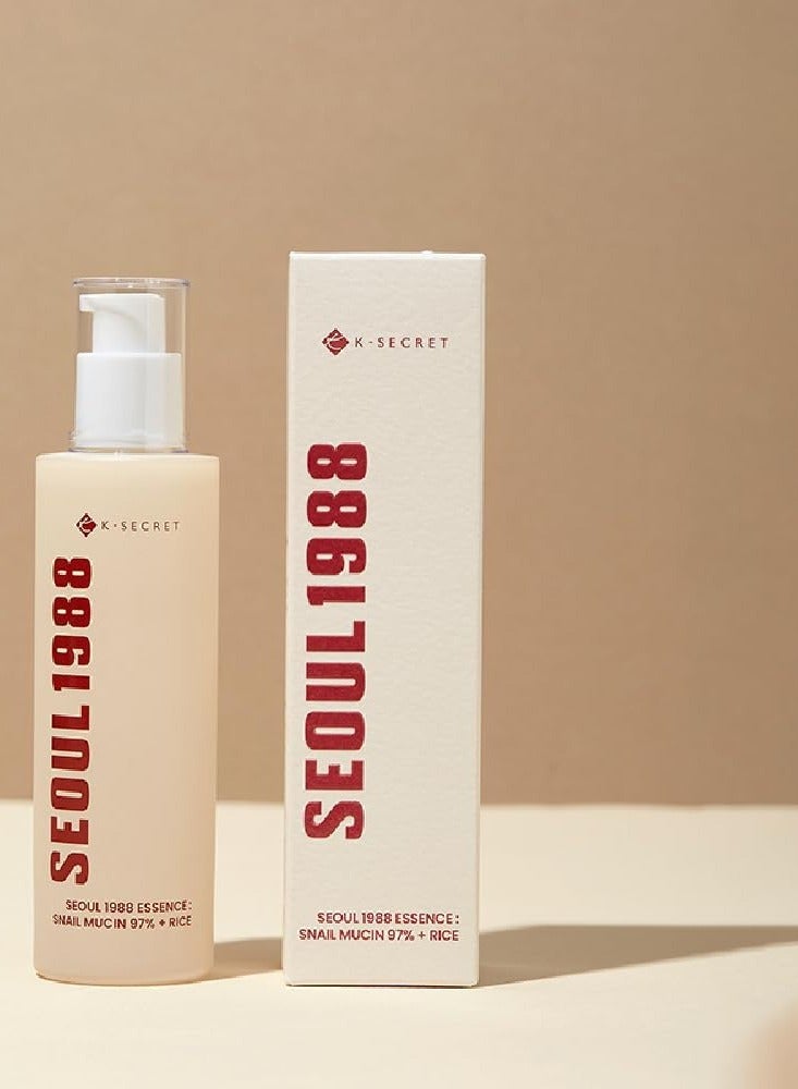 K-SECRET SEOUL1988 Essence : Snail Mucin 97% + Rice - Image 1