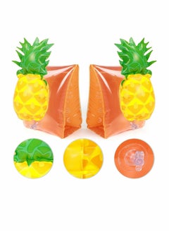 Excefore 2 Pair Swimming Armbands Inflatable Water Wings for Kids Sleeves Float Arm Bands Pool Beach Activitie  - Image 2