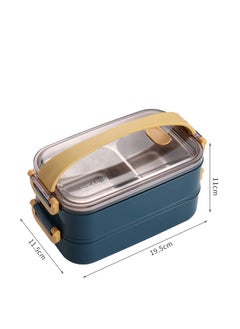 304 stainless steel insulated lunch box, portable lunch box outdoor double-decker Bento Box - pzsku/Z0786D9D4B27D4D23F7FCZ/45/_/1729057645/58c10024-b3f3-45fb-93a3-997bc5b601ee