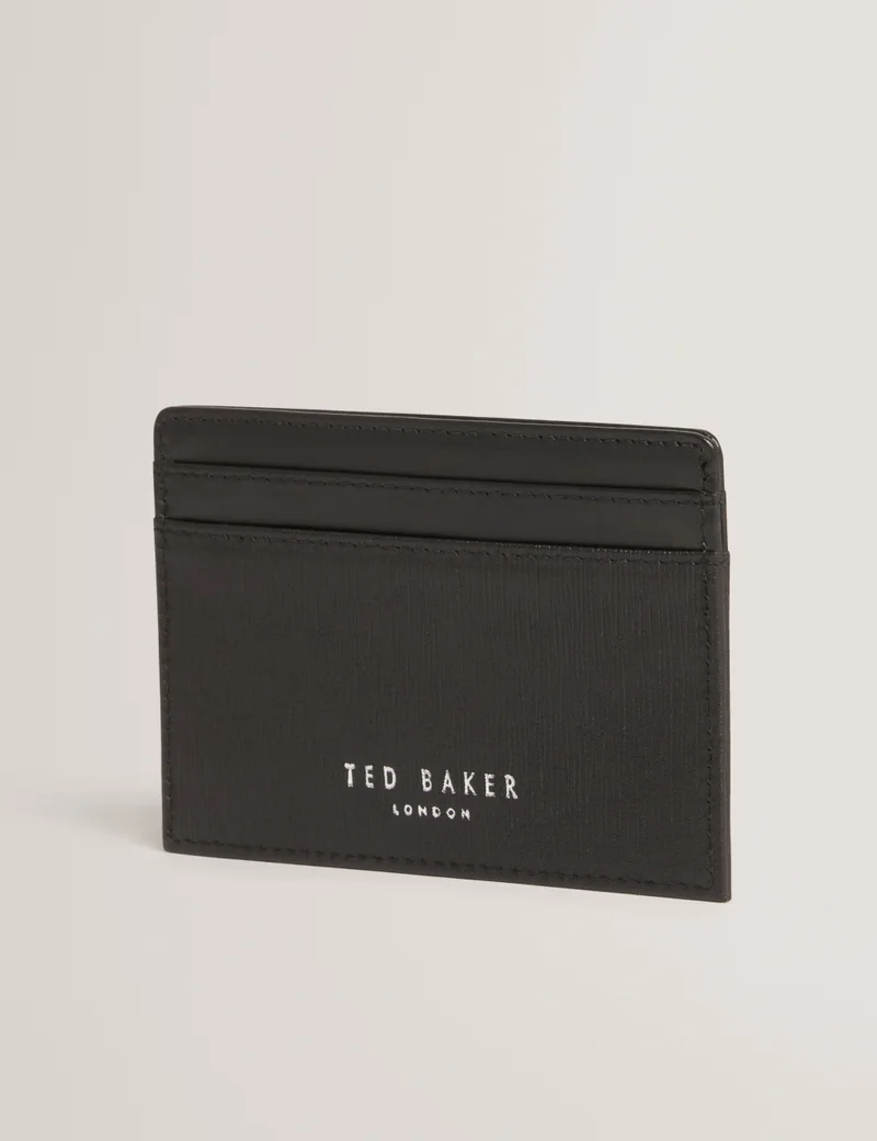 Ted Baker Bark Texture Leather Keyring Cardholder