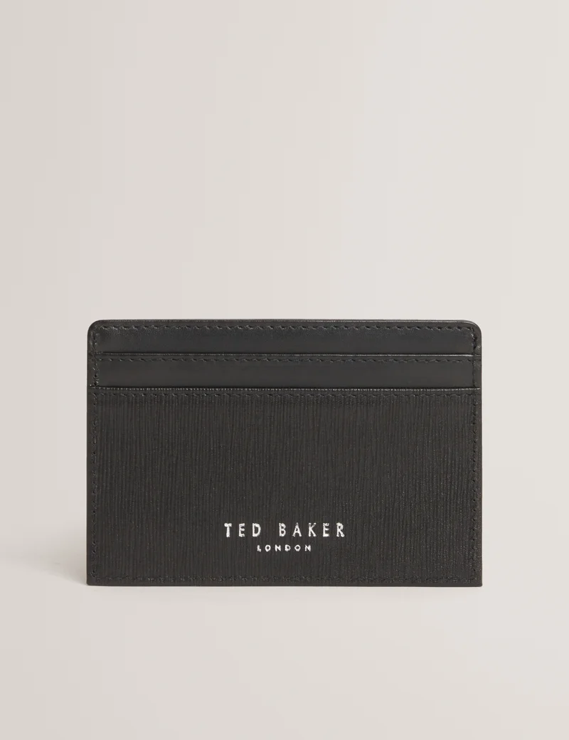 Ted Baker Bark Texture Leather Keyring Cardholder