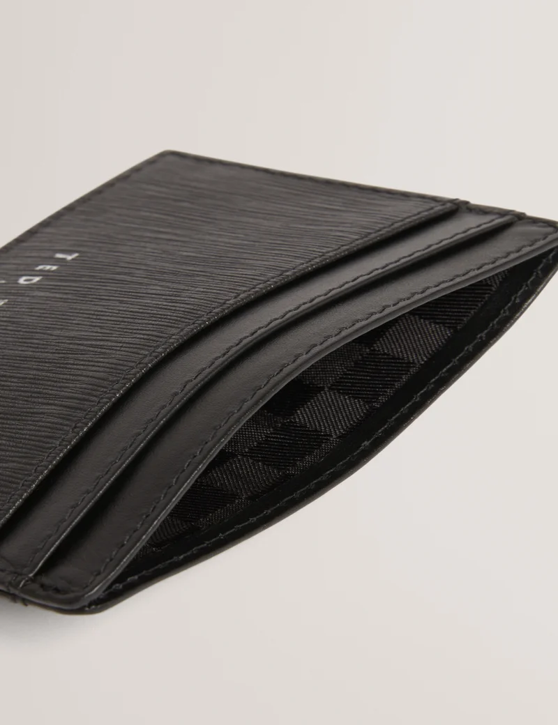 Ted Baker Bark Texture Leather Keyring Cardholder
