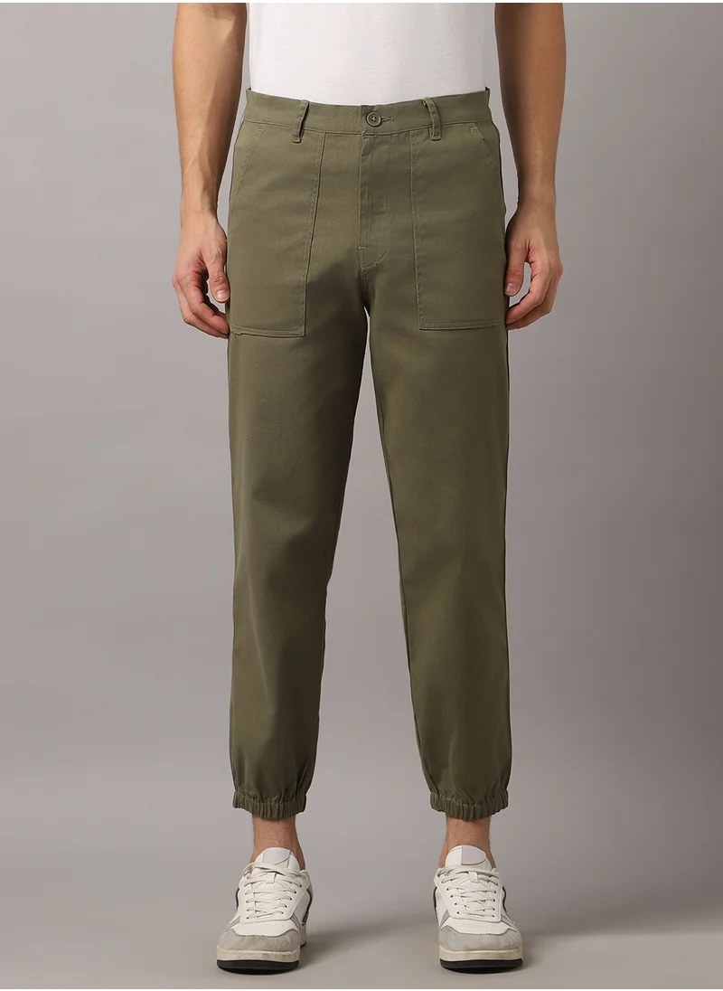 Hubberholme Light Olive Pants For Men