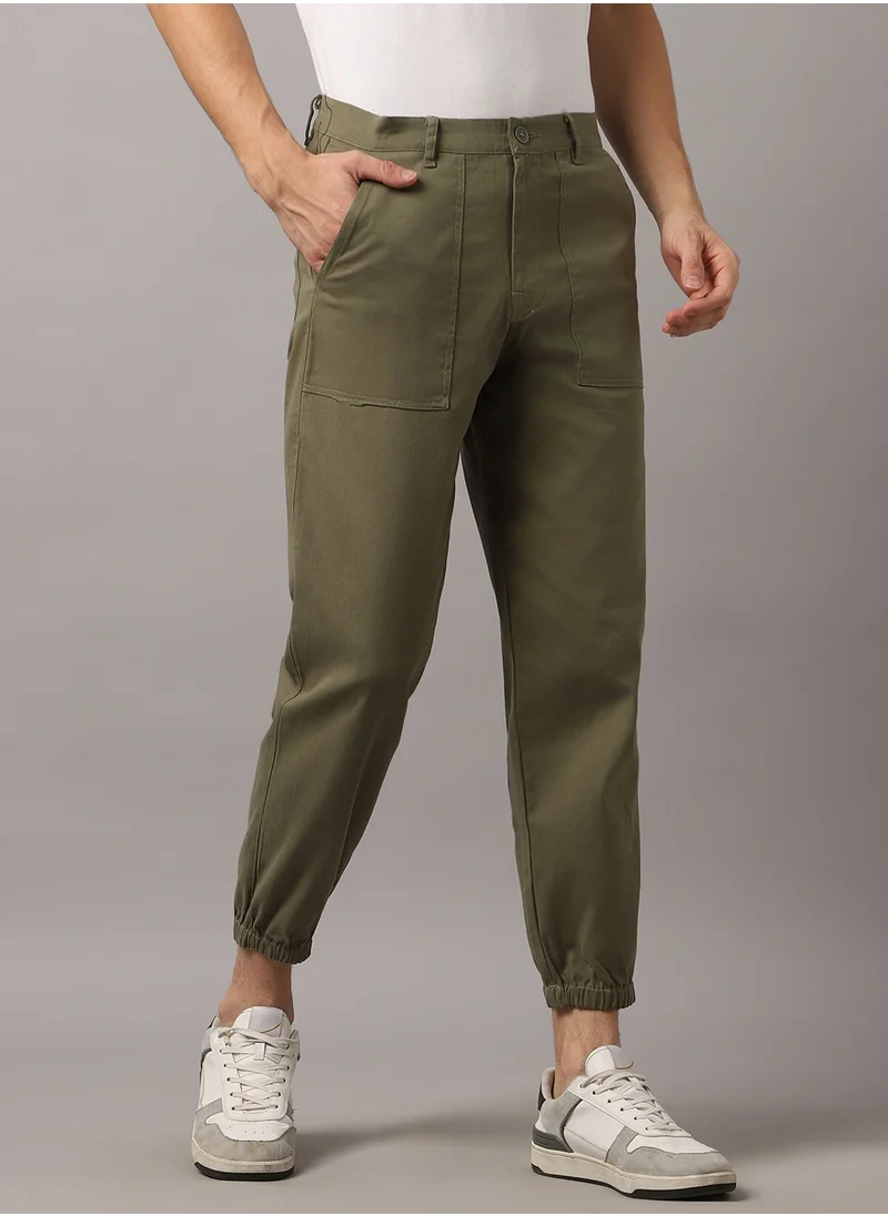 Hubberholme Light Olive Pants For Men
