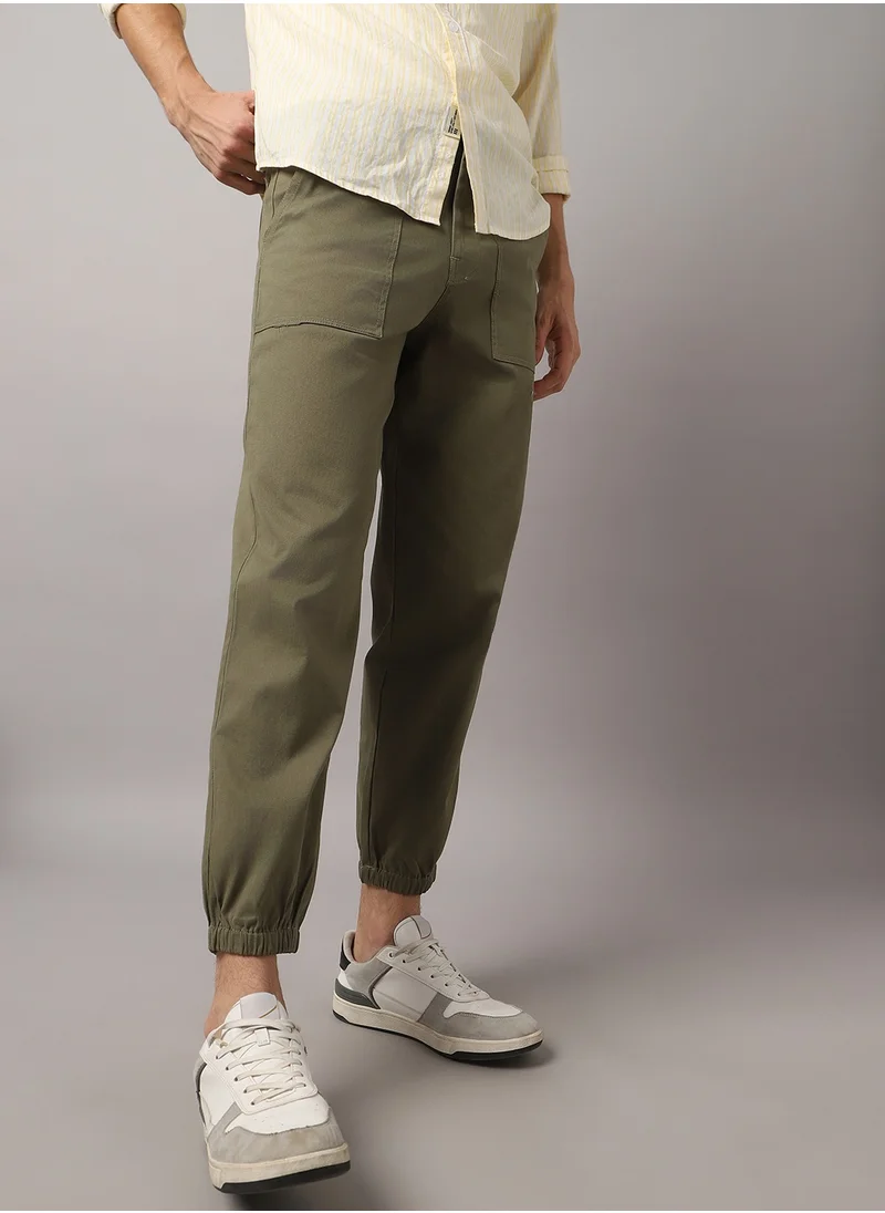 Hubberholme Light Olive Pants For Men