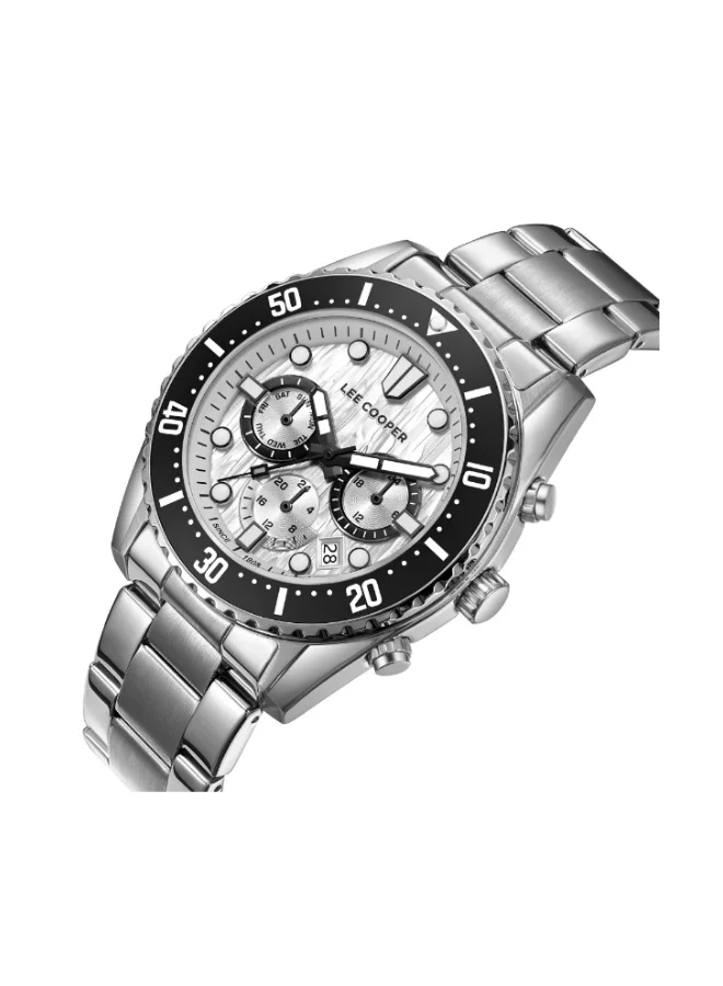Lee Cooper Men's Metal Multi Function Watch LC08101.330 - 43 mm