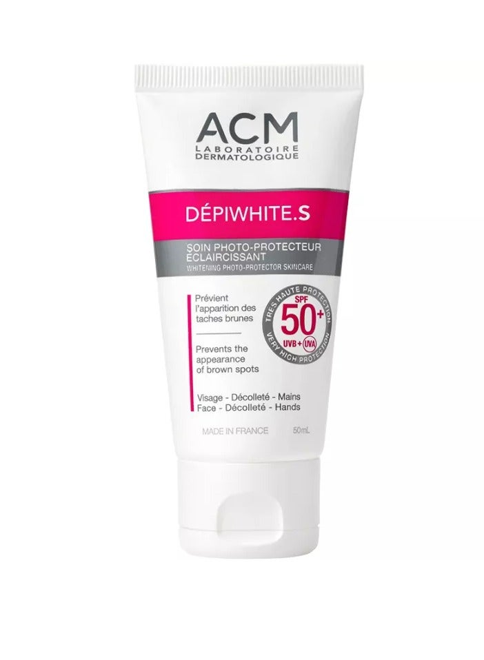 أيه سي أم كريم ديبي وايت اس لتفتيح اليدين والوجه بعامل حماية 50+ من أي سي إم - 50 مل - Image 3