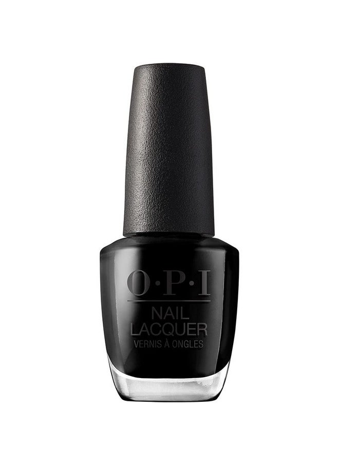 OPI - Nail Lacquer Black Onyx Black Nail Polish 0.5 Fl Oz - Image 1