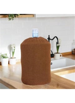 Generic Water Dispenser Barrel Dust Cover Water Dispenser Decoration Dustproof Protector for 5 gallons Bucket for Office Outdoor Home, Light Brown  - Image 5