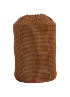 Generic Water Dispenser Barrel Dust Cover Water Dispenser Decoration Dustproof Protector for 5 gallons Bucket for Office Outdoor Home, Light Brown  - Image 1