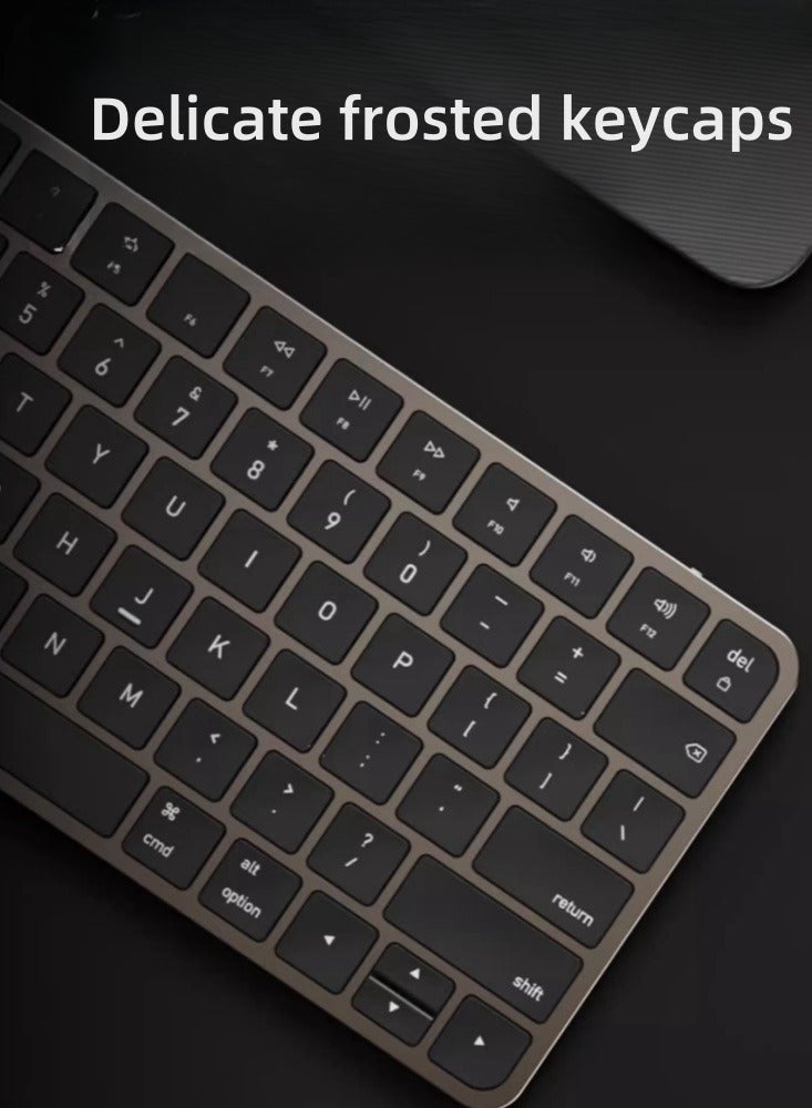 Wireless Bluetooth Keyboard, Tablet Notebook, Silent Office Specific Charging, Small-sized Dual Bluetooth/wireless 2.4G/multi Device Connectivity - Image 5