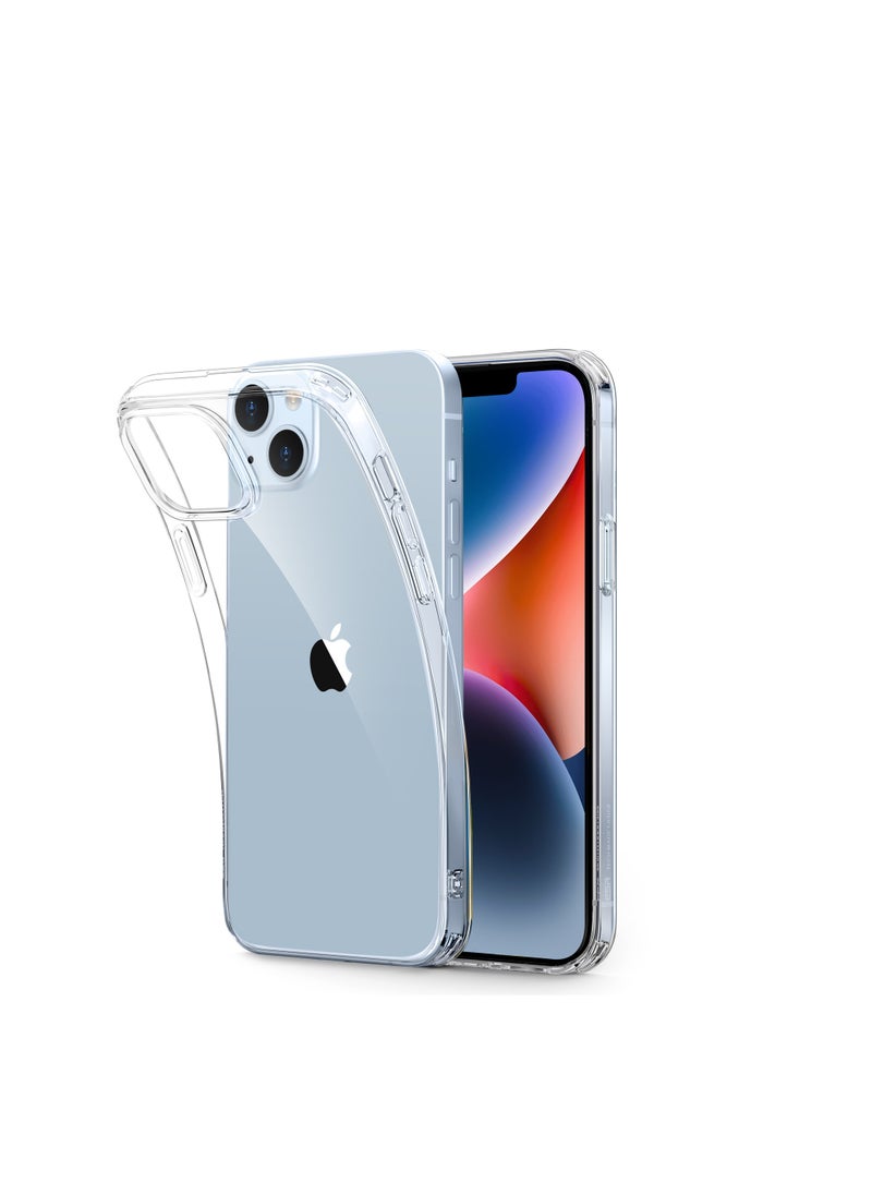 iPhone 13 Case Clear Cover [Anti-Yellowing] Ultra Thin Silicone Shockproof Back Cases Transparent Protective Phone Case for Apple iPhone 13 6.1 inch