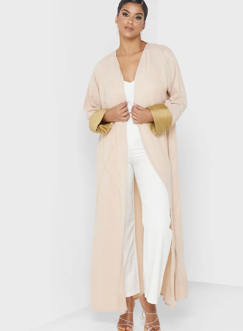 hayas closet Embellished Abaya