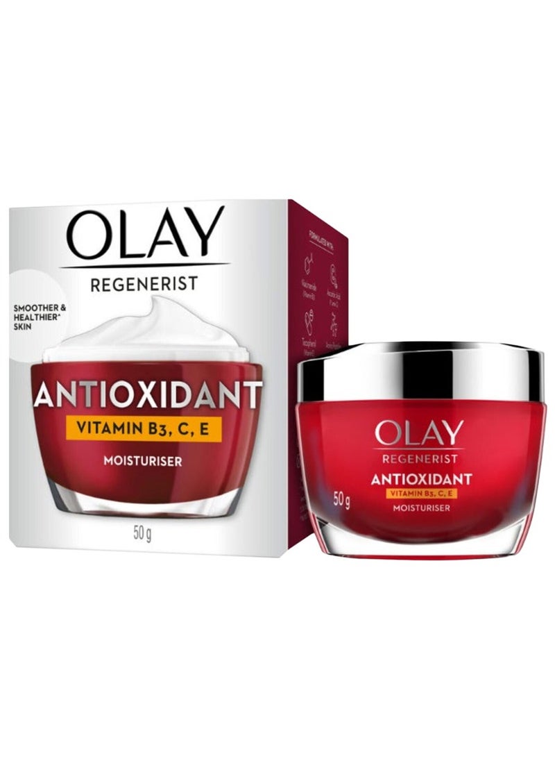 Olay Antioxident Moisturiser Cream (With Vitamin B3, C, E) 50g 