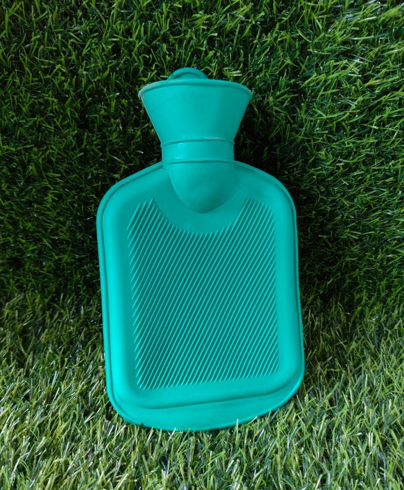 AHCS Hot Water Bottle Bag Thick Rubber Ware Relaxing Hand Feet Warming Water Filling Cold Therapy Warmer Water Bags (Small) - Image 3