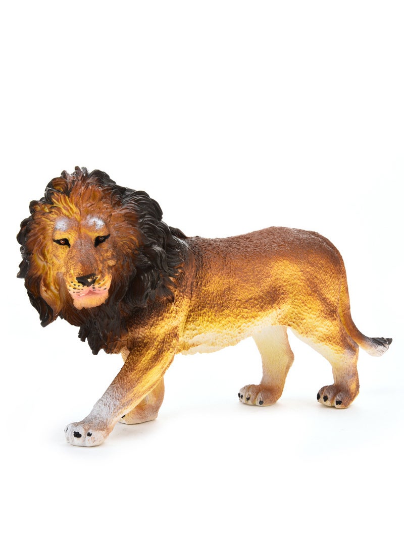 Realistic Animal Toy Set for Kids Lion (length 25cm high 13cm,306g) 