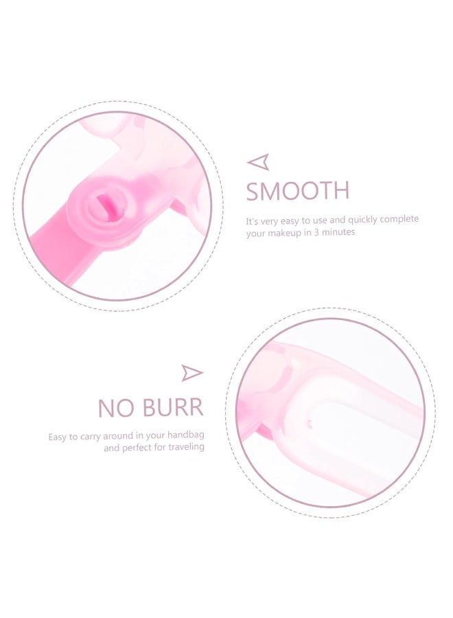 2 Set Reusable Eyebrow Shaping Kit with 8 Designs, Includes Stencils with Handle and Belt, Washable Eyebrow Guide, 5.2" Wide x 4" Long - Image 4