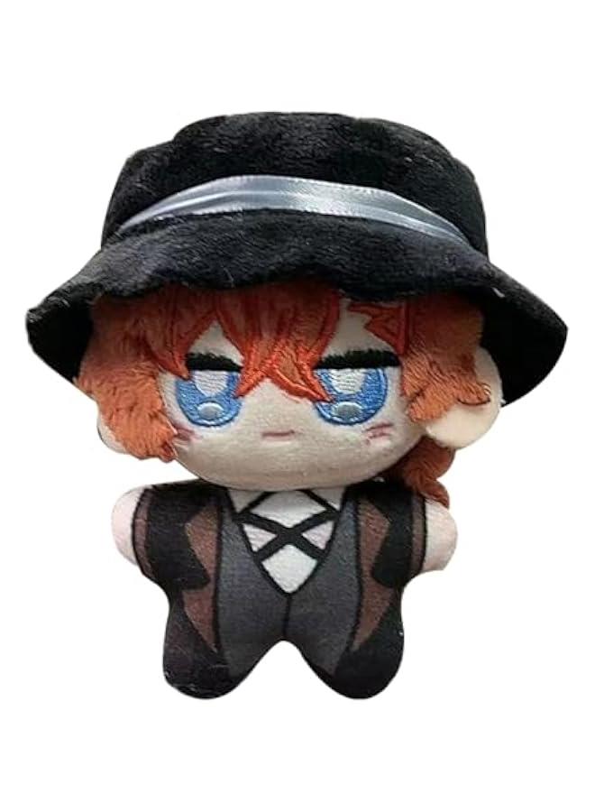 BSD Plush Nakahara Chuuya Soft Figure Anime Plushies Stuffed Pillow Schoolbag Wallet Pendant Charm Mini Hug Pillow Decoration  - Image 1