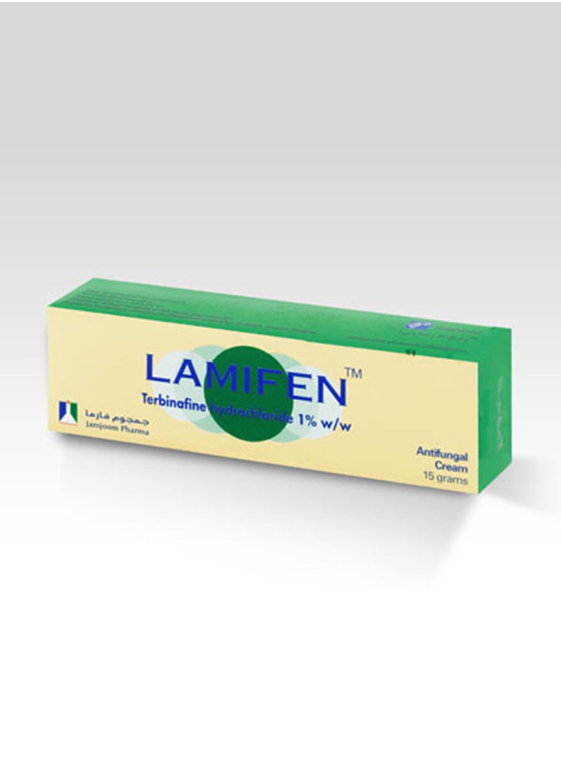 JAMJOOM PHARMA - Lamifen Anti Fungal Cream 15G - Image 1