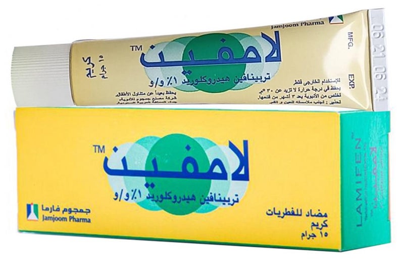 JAMJOOM PHARMA لاميفين كريم مضاد للفطريات 15 جم - Image 1