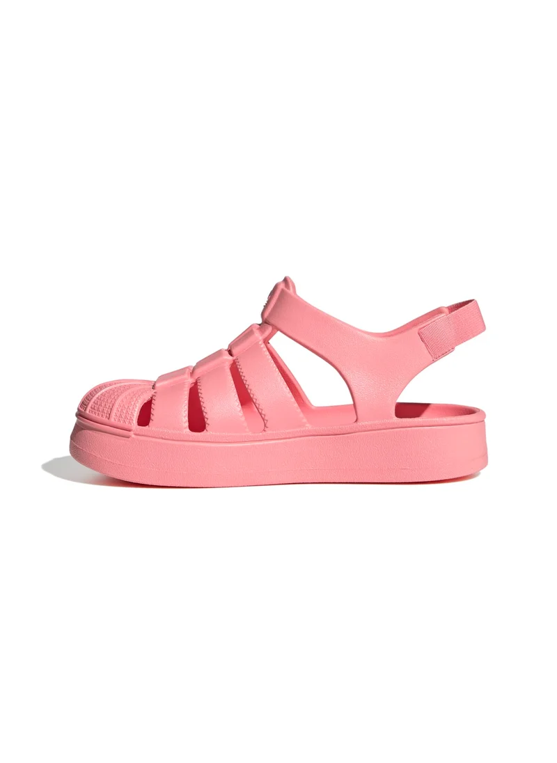 Adidas adidas SUPERSTAR SANDAL C Pink Originals Women Sandals