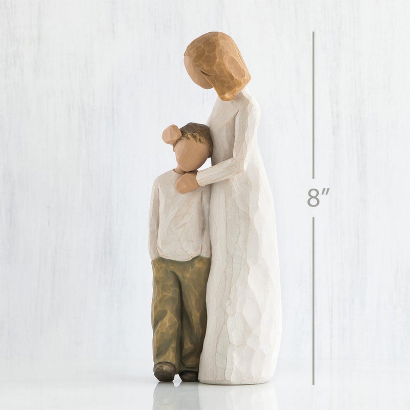 Willow Tree Mother and Son, Sculpted Hand-Painted Figure - Image 3
