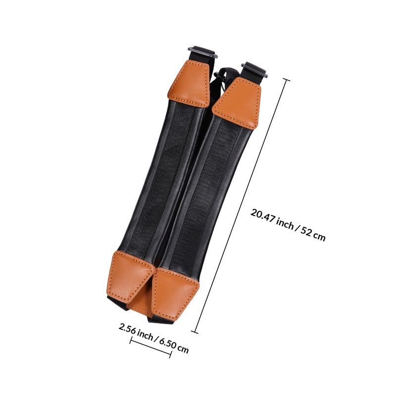 Saxophone Double Shoulder Strap Universal Saxophone Strap (Black) - Image 2