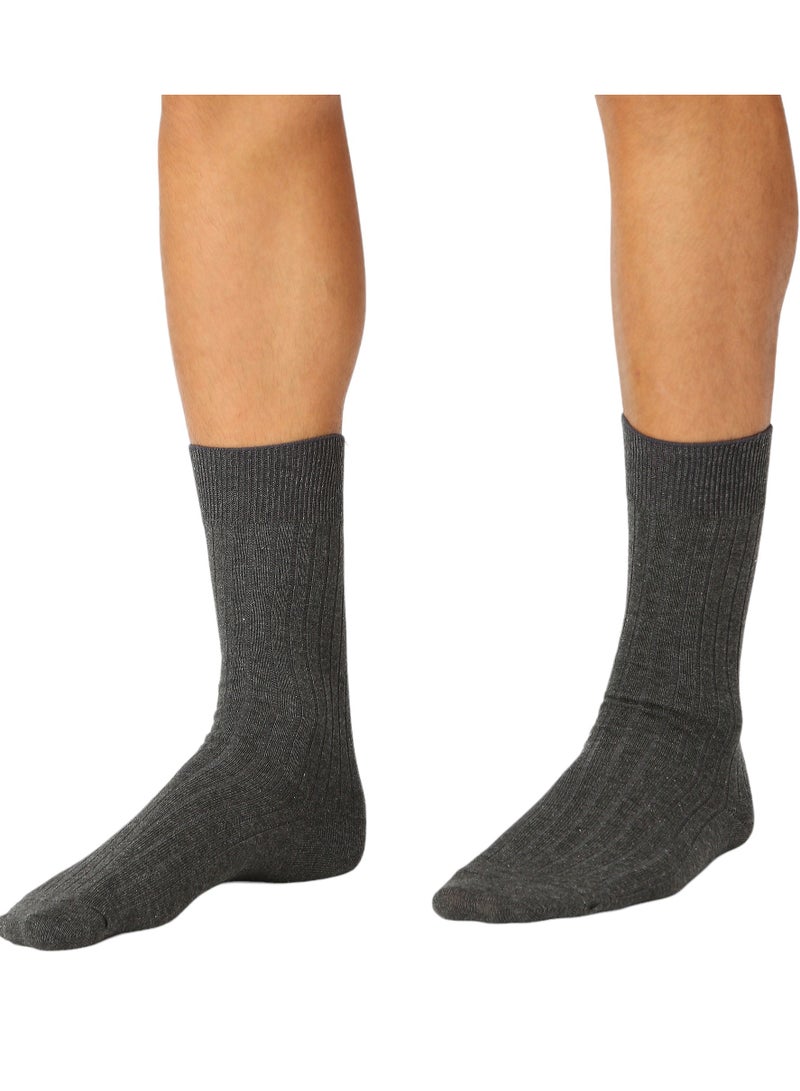 أيه إم بي إم جوارب رجالية رسمية - رمادي عبوة من - Image 5