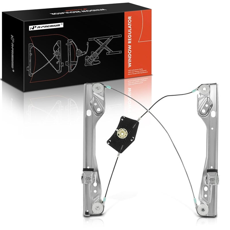 A-Premium Front Left Power Window Regulator Without Motor for Ford Edge & Lincoln MKX - Image 1