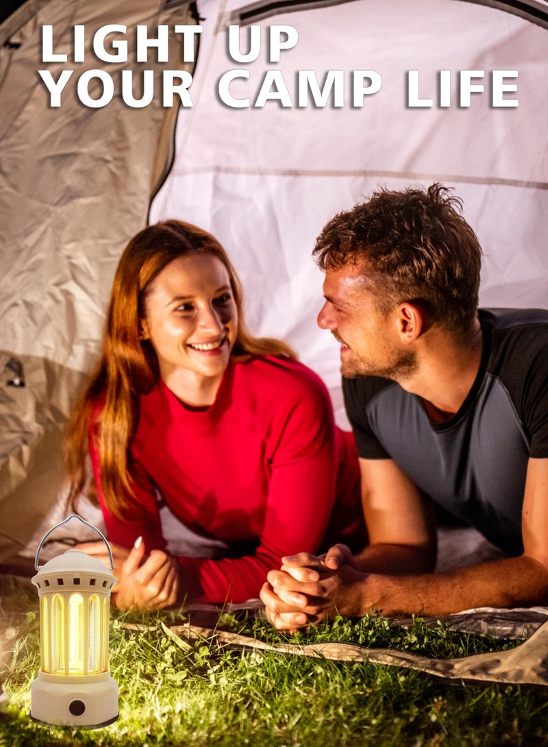 Poweruck Rechargeable LED Camping Lantern with 3 Light Modes Waterproof Lightweight Portable Lamp for Outdoor Use - Image 3