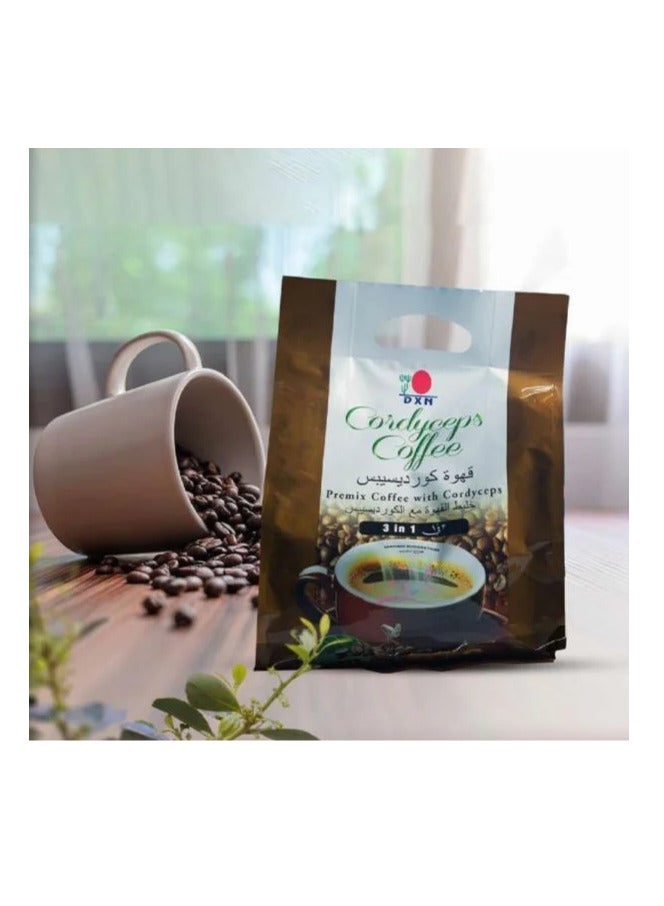 DXN 3 in 1 Cordyceps Coffee 20 Packs x 21g  - Image 2