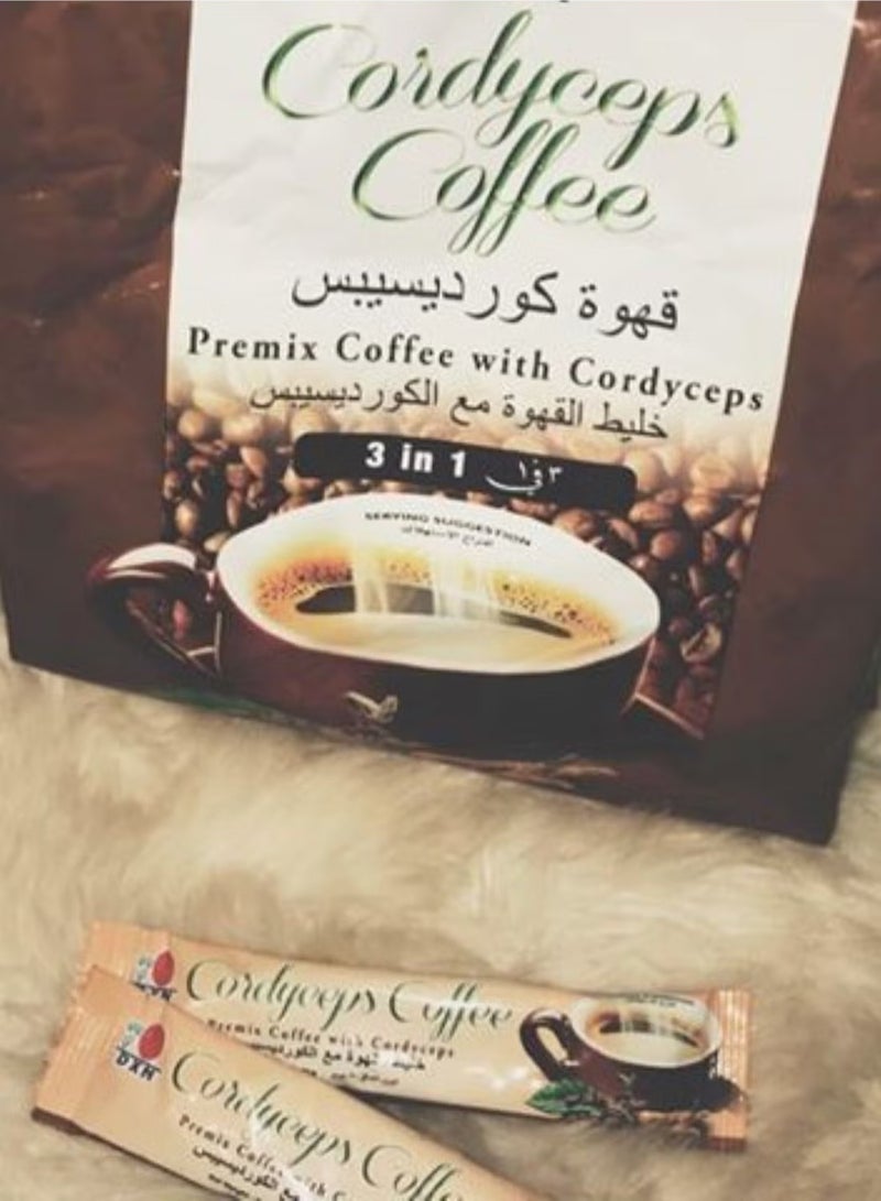 DXN 3 in 1 Cordyceps Coffee 20 Packs x 21g  - Image 3