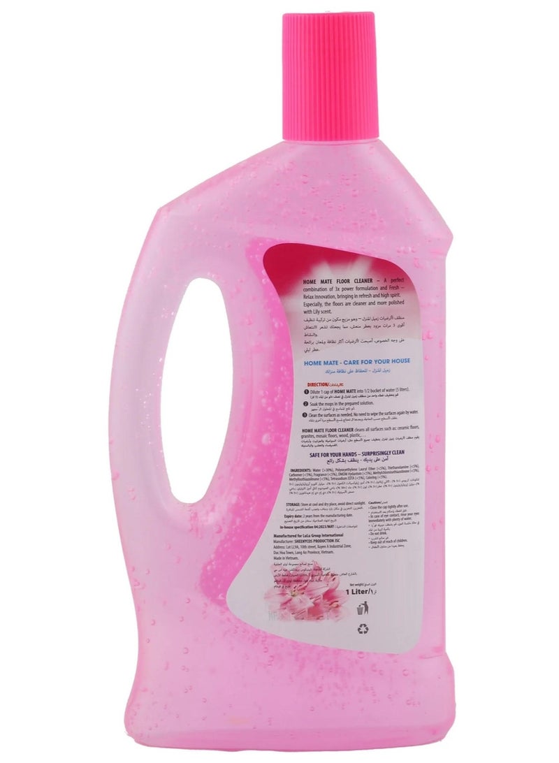 Home Mate Lilly Scent Soul & Charming Floor Cleaner 1 Litre - Image 2