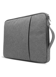 Generic Laptop Sleeve Bag Compatible with MacBook Air 12.5 inch A2337 M1 A2179 A1932 2018-2022/Pro 12.5 M2 M1 A2338 A2251 A2289 A2159 A1989 A1706 A1708, Polyester Vertical Case with Pocket (Grey)  - Image 1