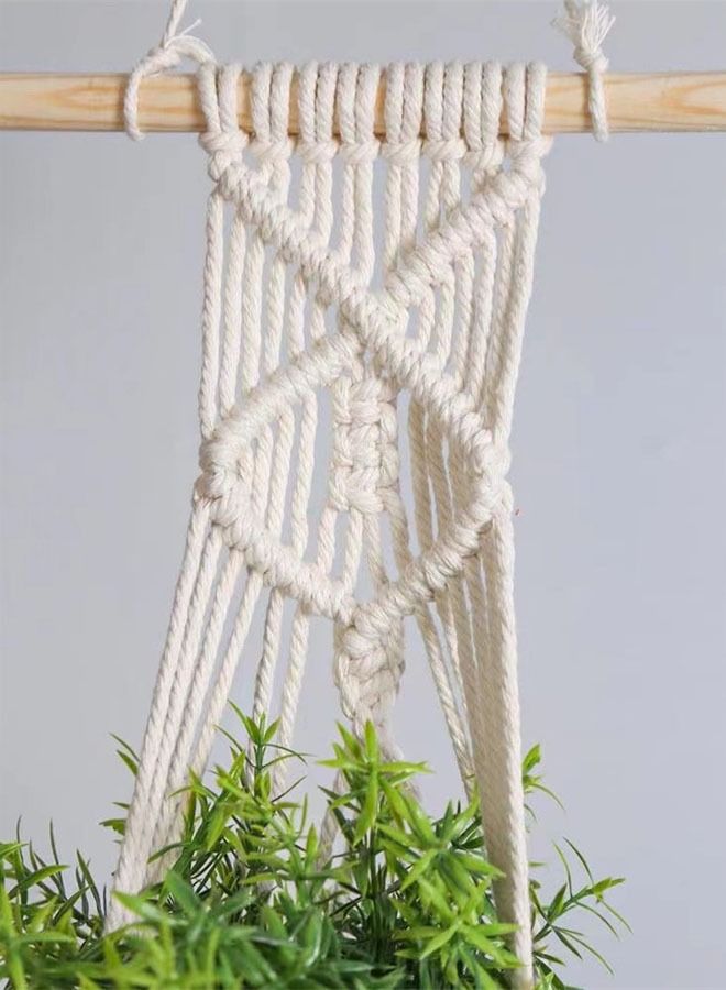 Kutis 1-Piece  Decorative  Plant Pot Holder Hanging Plant Pot Holder 20x70 Centimeter  - Image 4