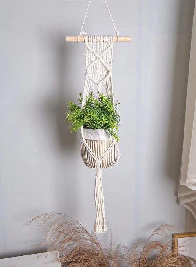 Kutis 1-Piece  Decorative  Plant Pot Holder Hanging Plant Pot Holder 20x70 Centimeter  - Image 3