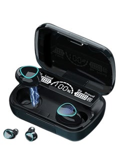 M10 Wireless Earbuds Bluetooth 5.3 TWS Earphones Full Touch Control Headphones Built-in Microphone Immersive Sound Quality Ensure Fast Stable & Auto Connection Smart LED Headset