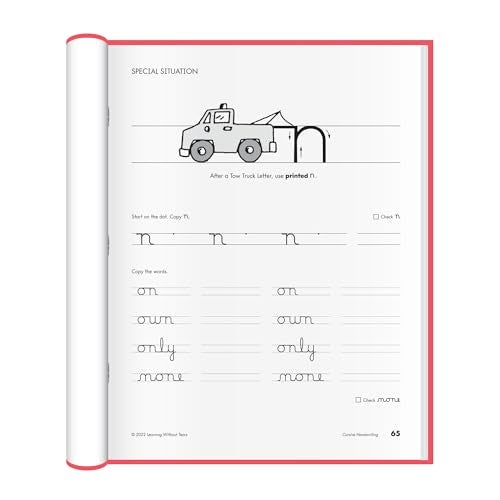 Learning Without Tears Cursive Handwriting Student Workbook, Age 8+, 3rd Grade+, Handwriting Practice, Writing Book, School & Home, Lanugage Arts, Tutoring, Sensory - Image 3