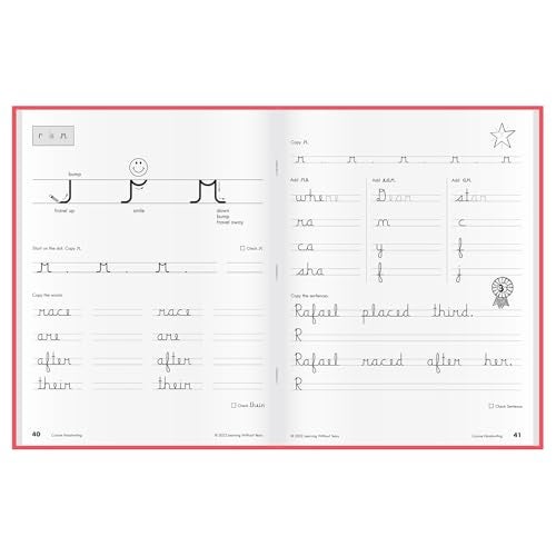 Learning Without Tears Cursive Handwriting Student Workbook, Age 8+, 3rd Grade+, Handwriting Practice, Writing Book, School & Home, Lanugage Arts, Tutoring, Sensory - Image 5