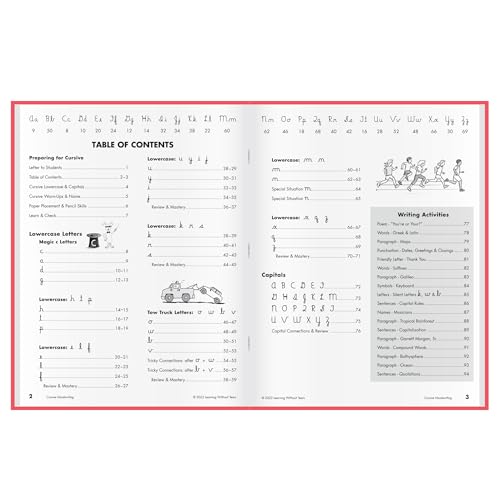 Learning Without Tears Cursive Handwriting Student Workbook, Age 8+, 3rd Grade+, Handwriting Practice, Writing Book, School & Home, Lanugage Arts, Tutoring, Sensory - Image 2