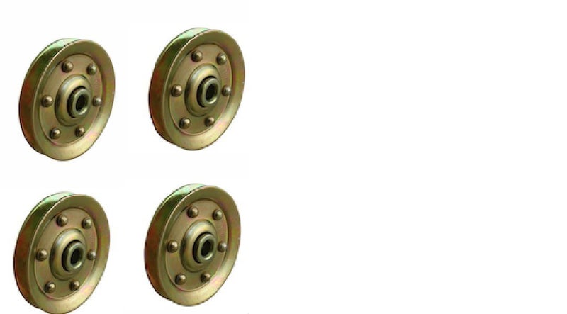 Extra Heavy Duty Garage Door Pulley 3 INCH 200LB 4 Pack